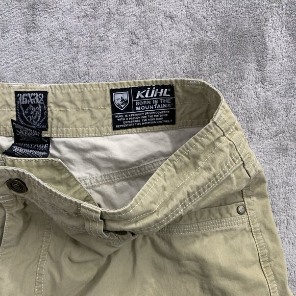 Kuhl Revolvr Pants Men's 36x32” Outdoor Hiking Gorpcore Beige Straight Leg *FLAW - Picture 15 of 16